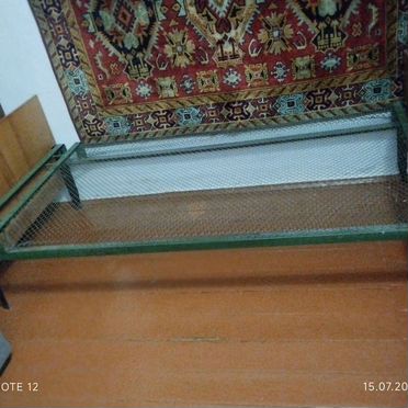 Кровать 90×190 Сетка и матрас