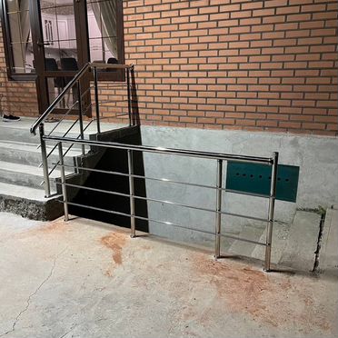 Перила из нержавеющей стали