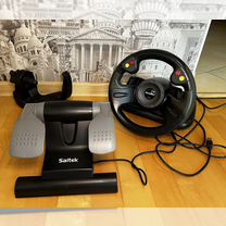 Руль с педалями saitek r220, Калининград